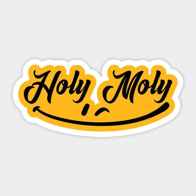 holy moly Sticker by Redshopdesi